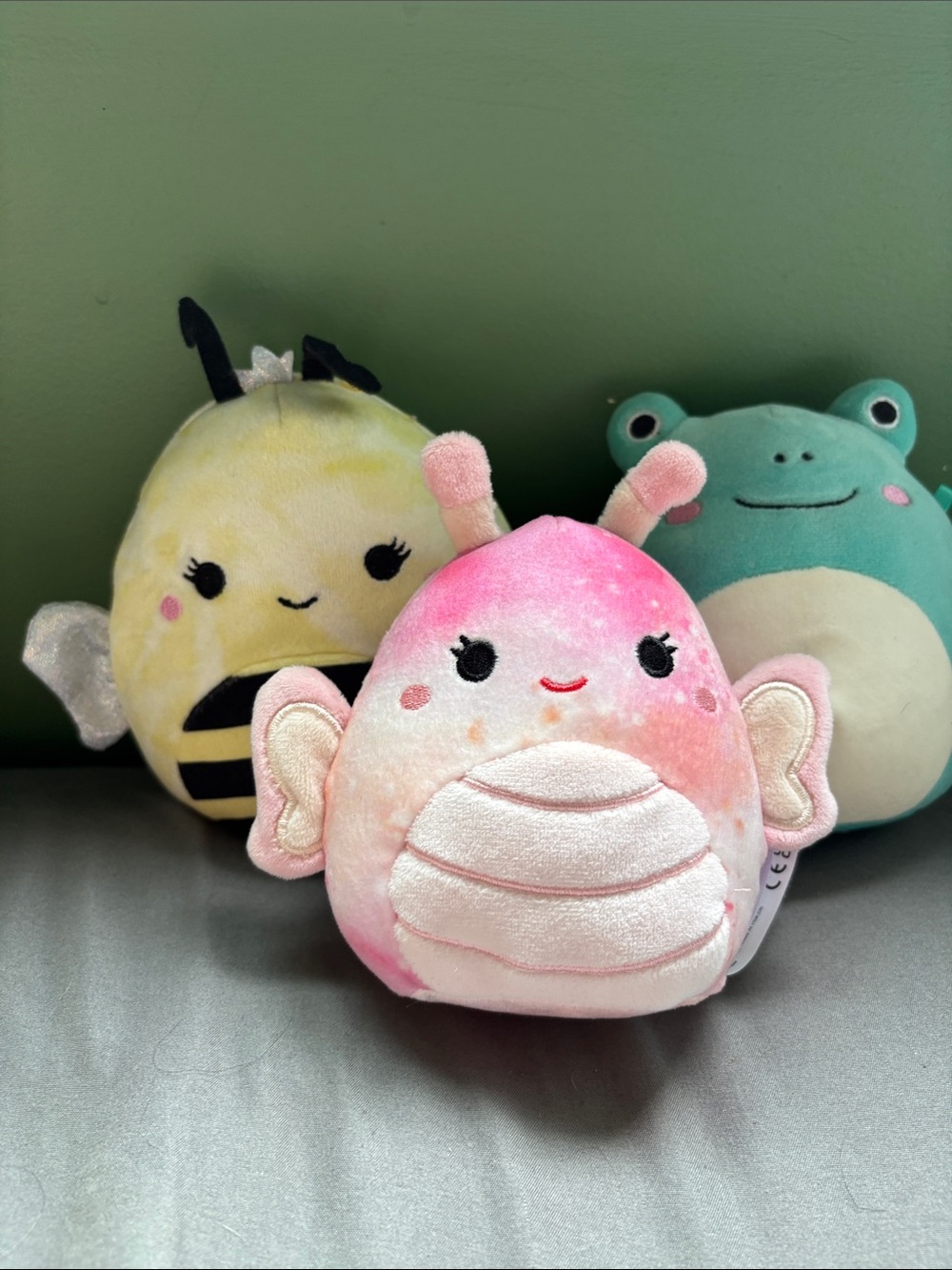 Squishmallows Sunny, Robert, and Butterfly bundle